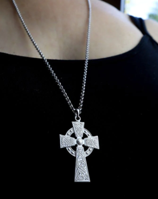 Elegant Charm: The Celtic Cross Pendant post thumbnail image